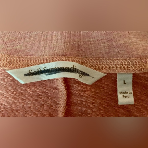 Soft Surroundings Coral Soft Sweatshirt - SZ L - Picture 2 of 6